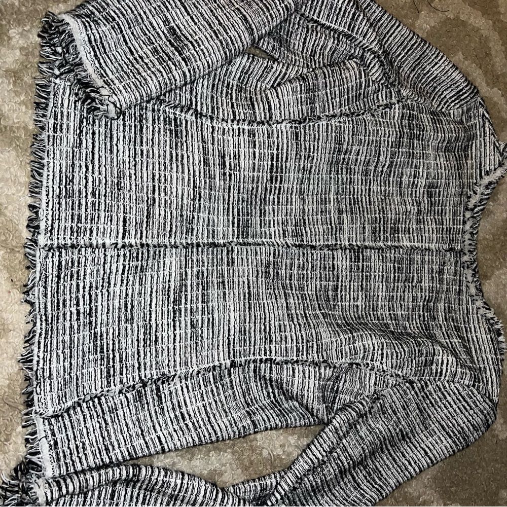 Rebecca Taylor Black and White Tweed Jacket - Picture 8 of 8